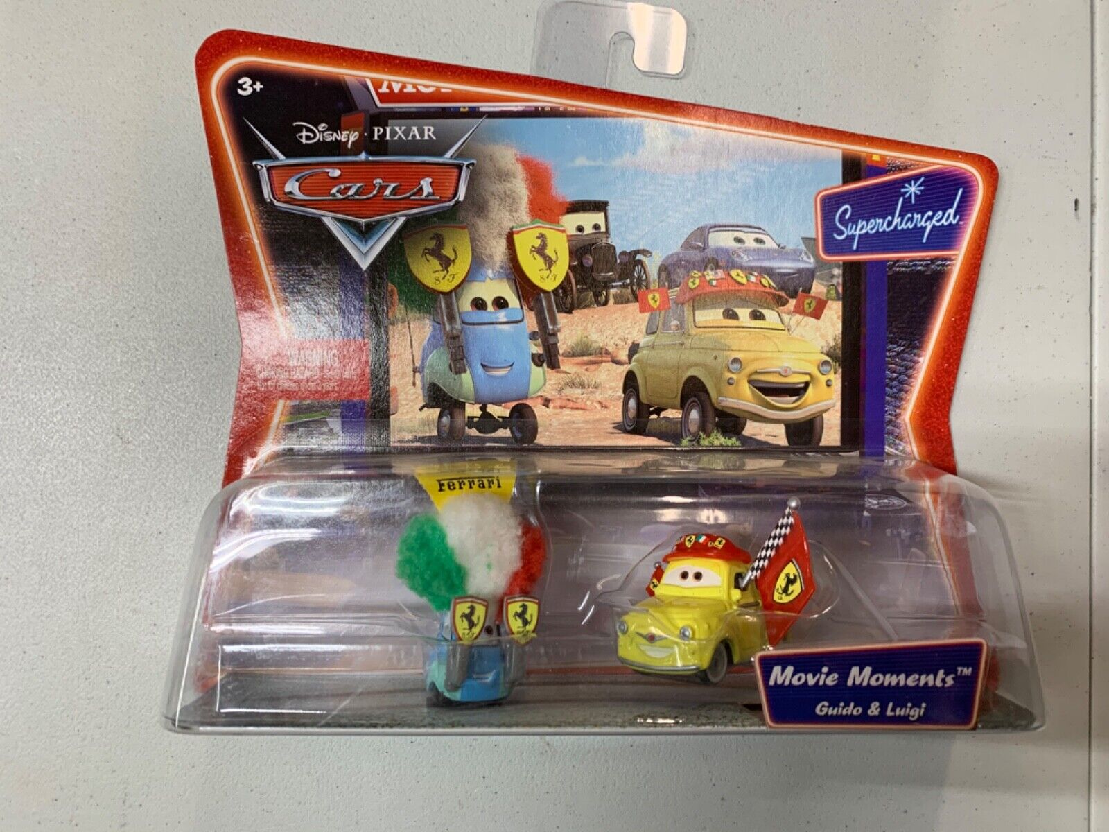 Disney Cars Supercharged Movie Moments Luigi & Guido 2 pack