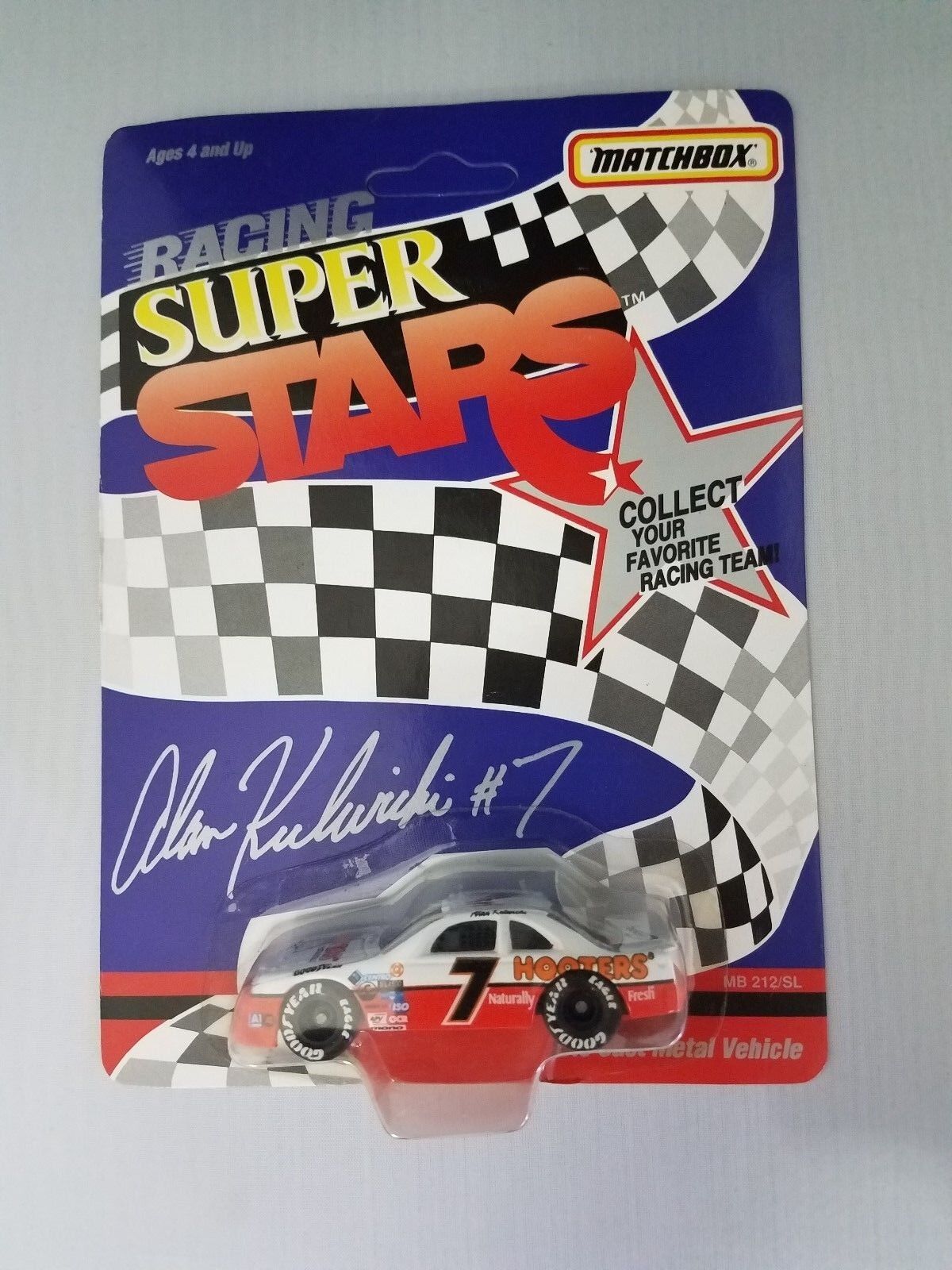 Racing Superstars Alan Kulwicki #7 Die Cast Car