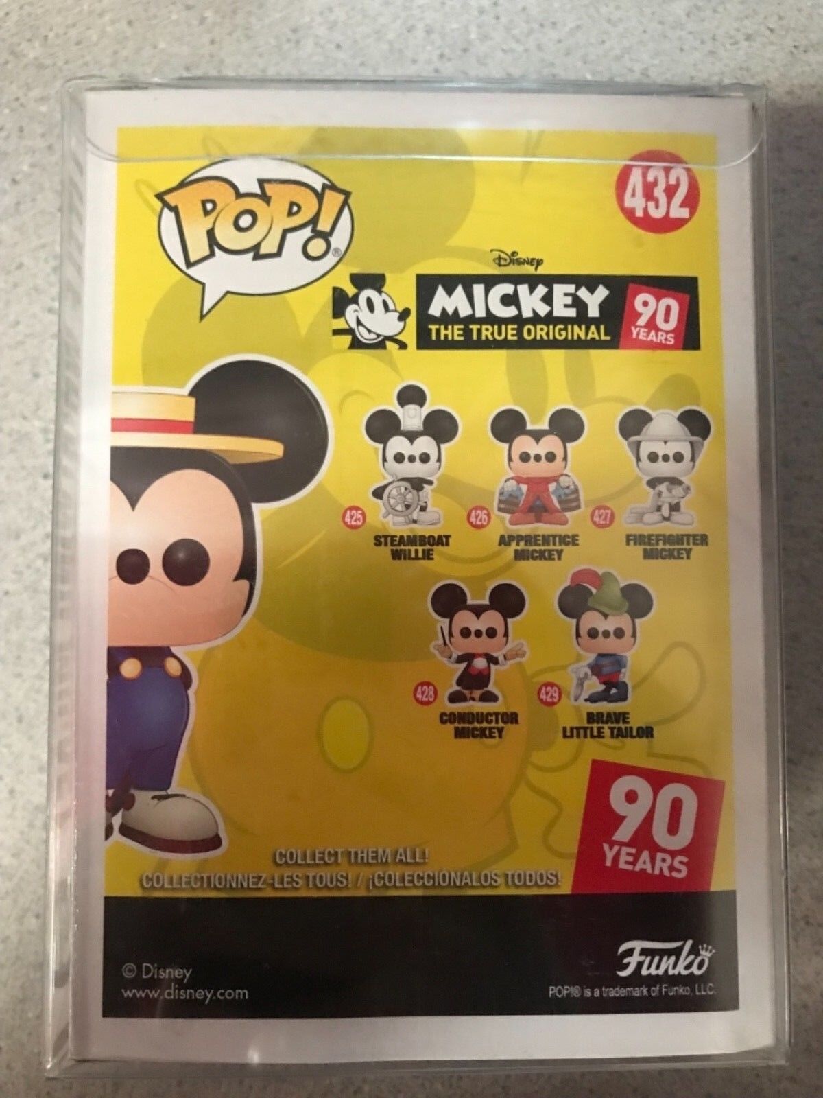 Funko Pop Bret Iwan “Little Whirlwind Mickey” Voice Actor Autograph Beckett COA