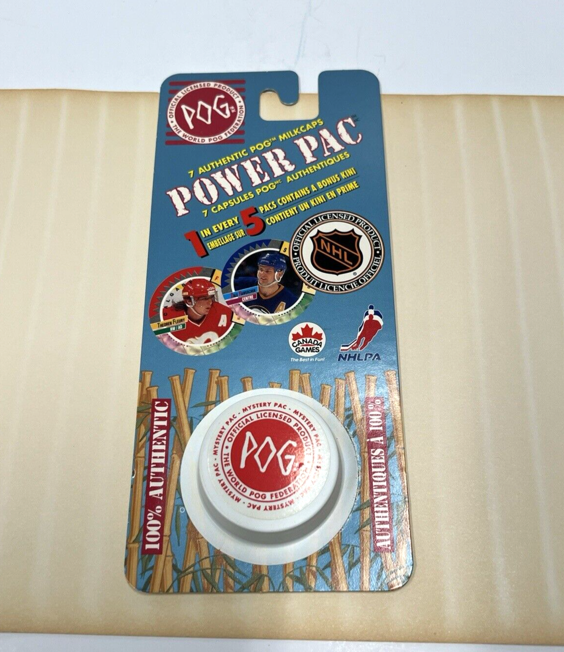 POG Power Pac NHL Full Case of 48 Packs 100% Authentic Milkcaps 336 Hockey Pogs