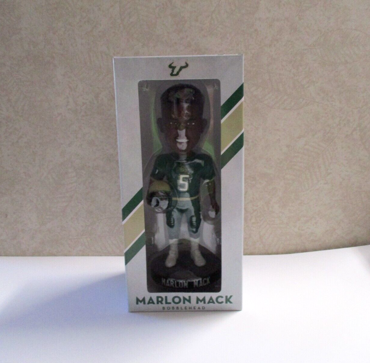 NCAA USF Marlon Mack Bobblehead Running Back From 2014-2016 New In Box