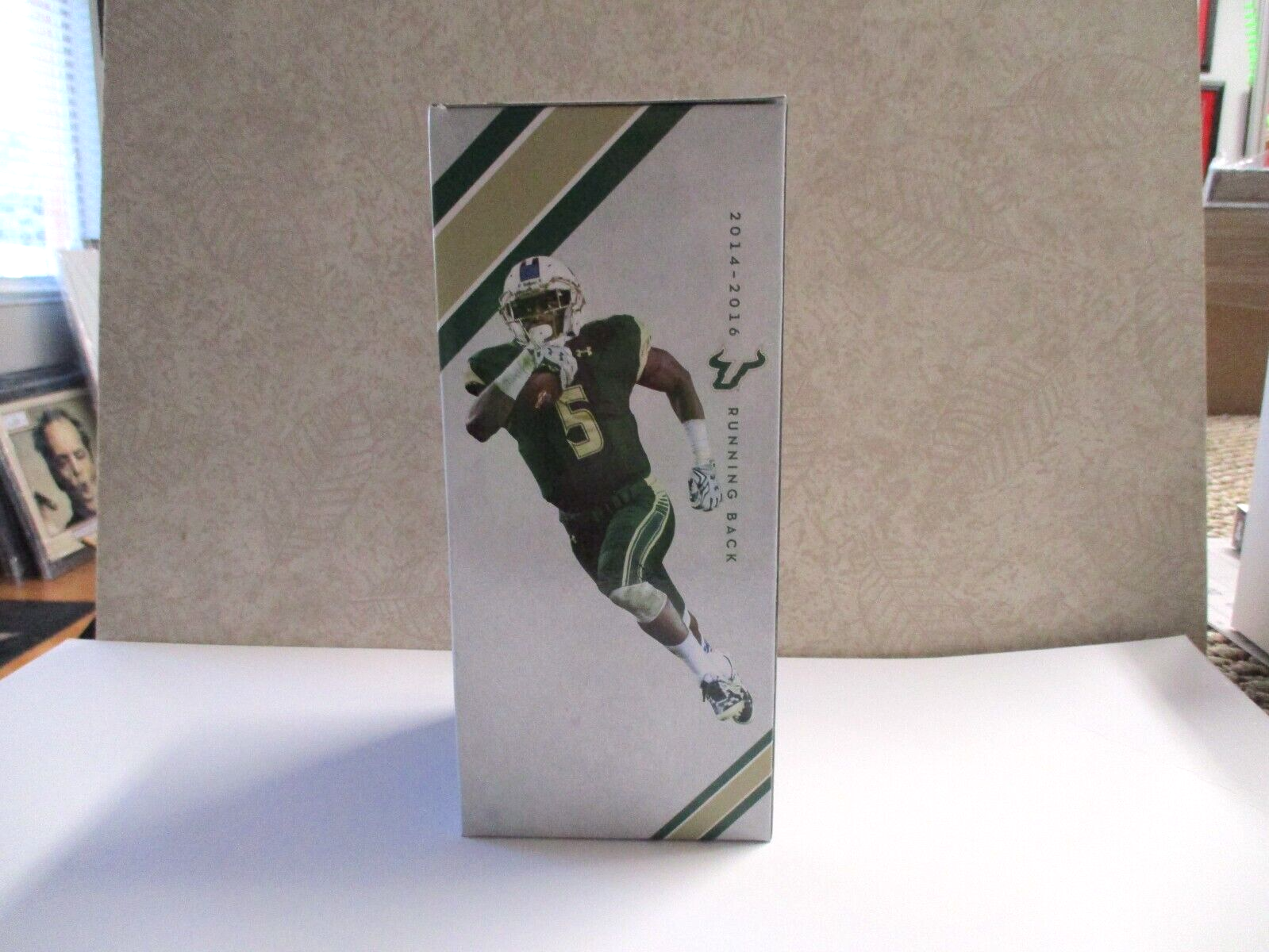 NCAA USF Marlon Mack Bobblehead Running Back From 2014-2016 New In Box