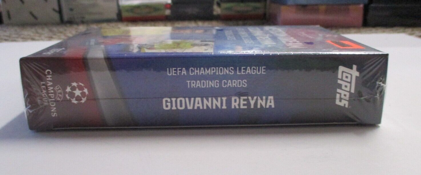 Topps UEFA Champions League American Dream Giovanni Sealed Trading Card Box