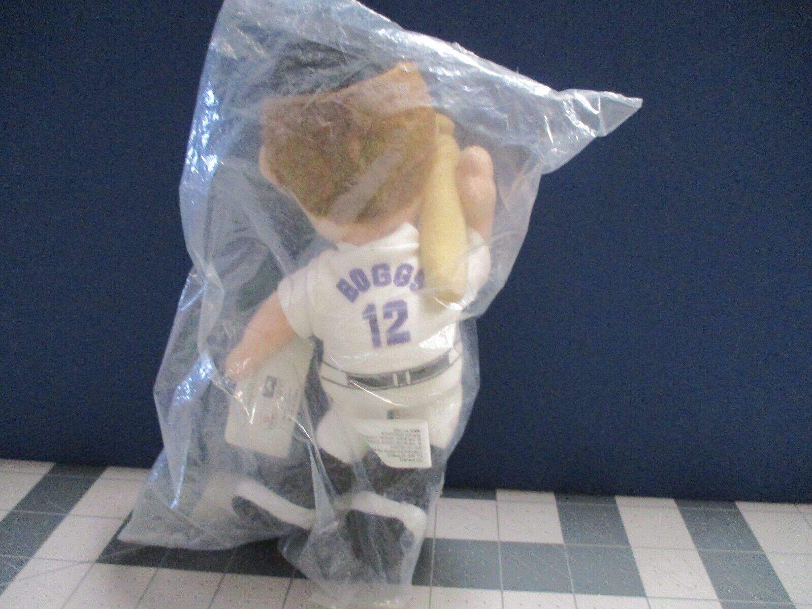 Wade Boggs Tampa Bay Devil Rays 3000 Hit Celebration Plush Doll MLB HOF