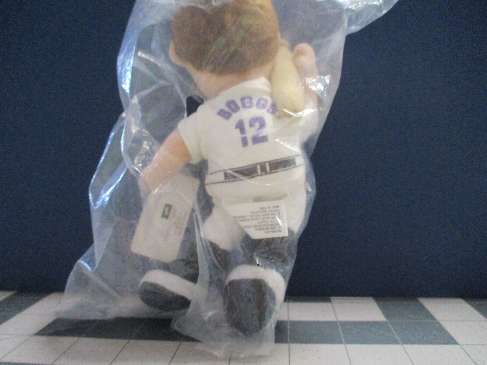 Wade Boggs Tampa Bay Devil Rays 3000 Hit Celebration Plush Doll MLB HOF