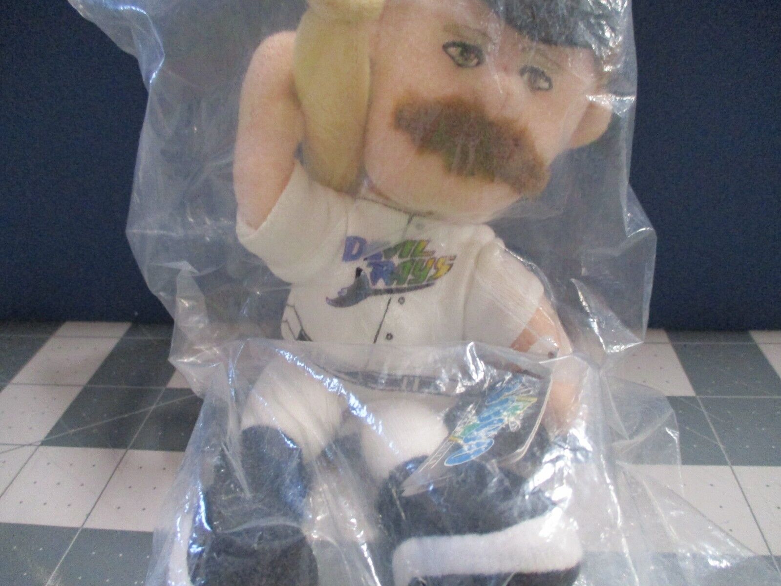 Wade Boggs Tampa Bay Devil Rays 3000 Hit Celebration Plush Doll MLB HOF