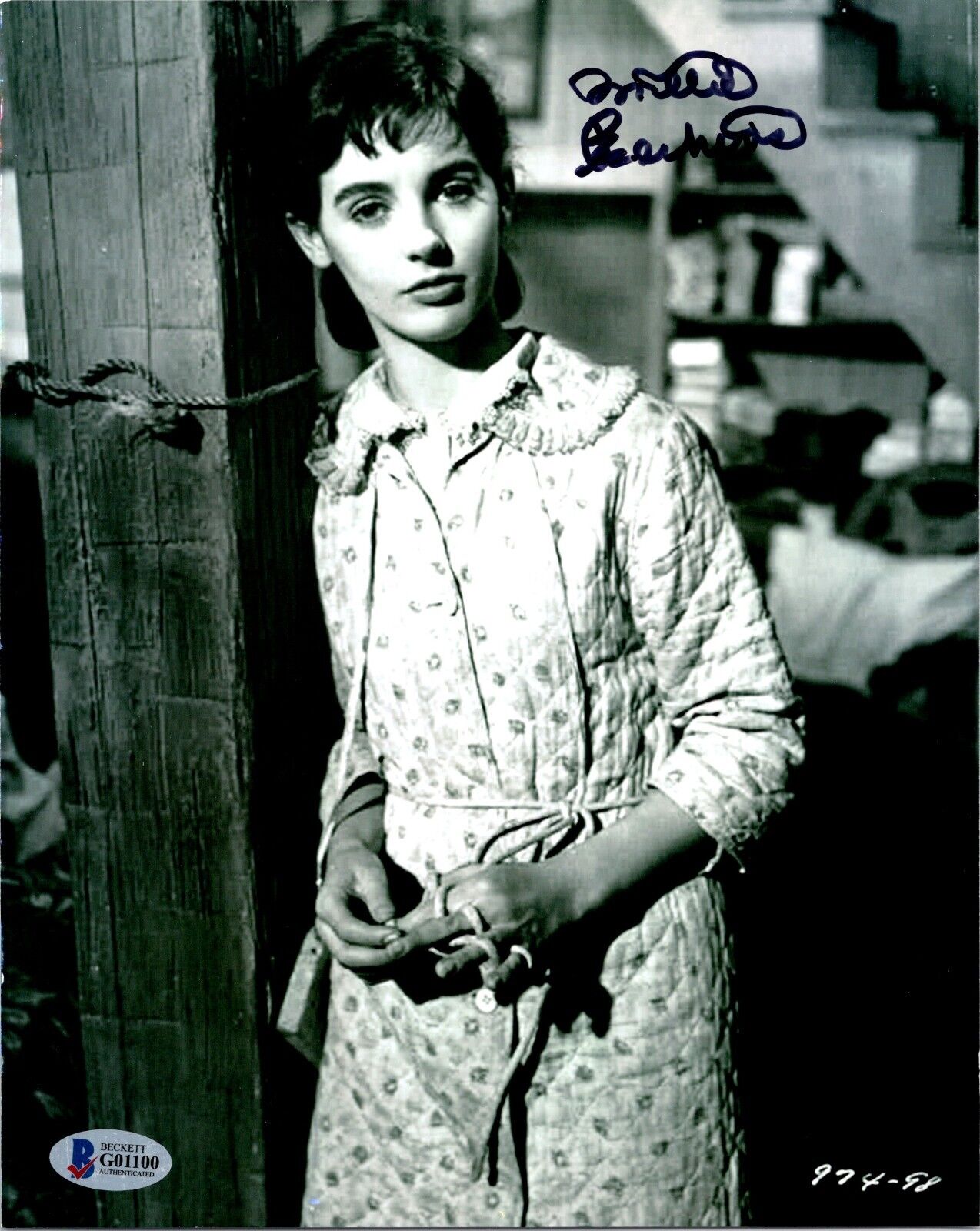 Millie Perkins "Diary of Anne Frank" Autographed 8x10 Photo BAS