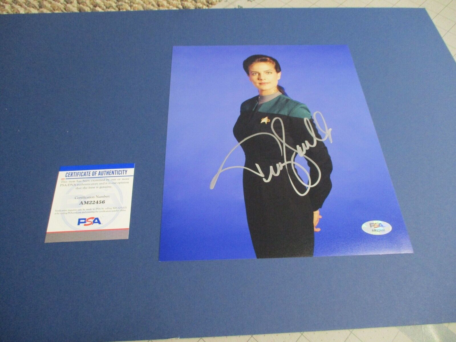 Terry Farrell "Jadzia" Autographed Signed 8x10 Star Trek Photo PSA COA #AM22456