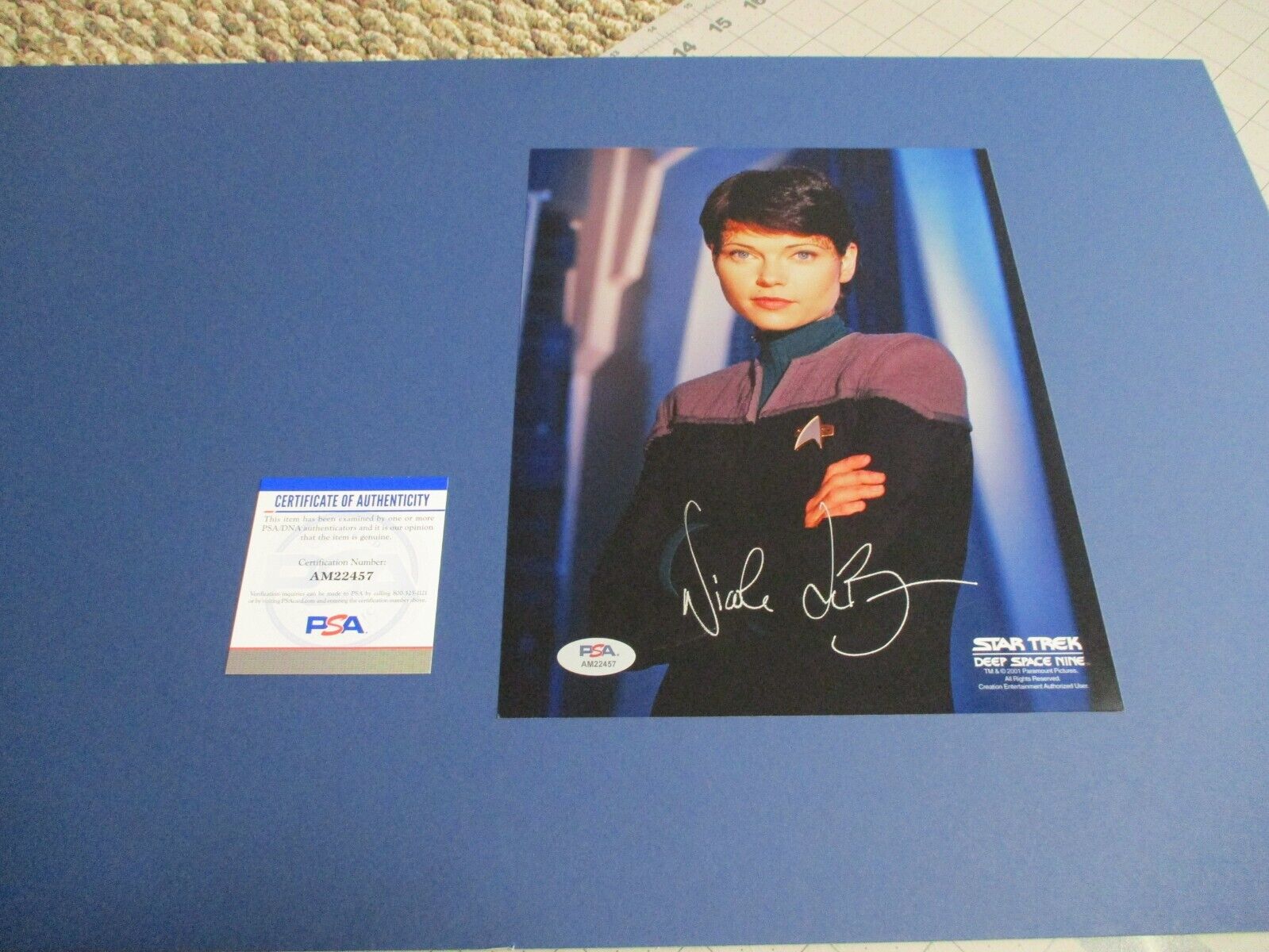 Nicole De Boer Autographed Signed 8x10 Star Trek:DS9 Photo PSA COA #AM22457