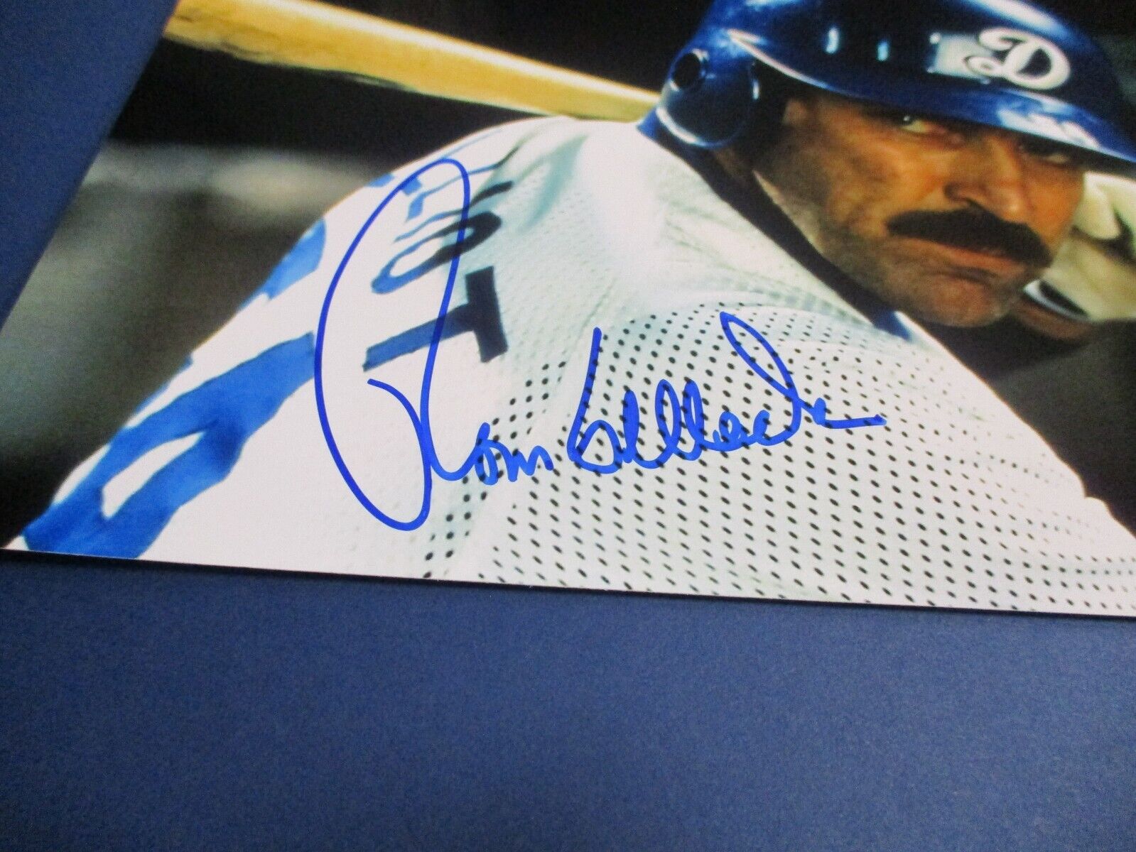 Tom Selleck "Mr.Baseball" Autographed Signed 8x10 Color Photo JSA COA #DD61766