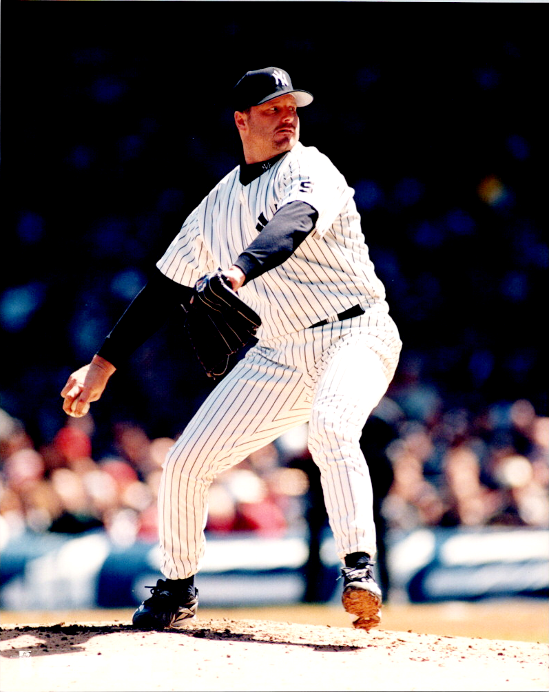 Roger Clemens New York Yankees 8x10 Color Photo C