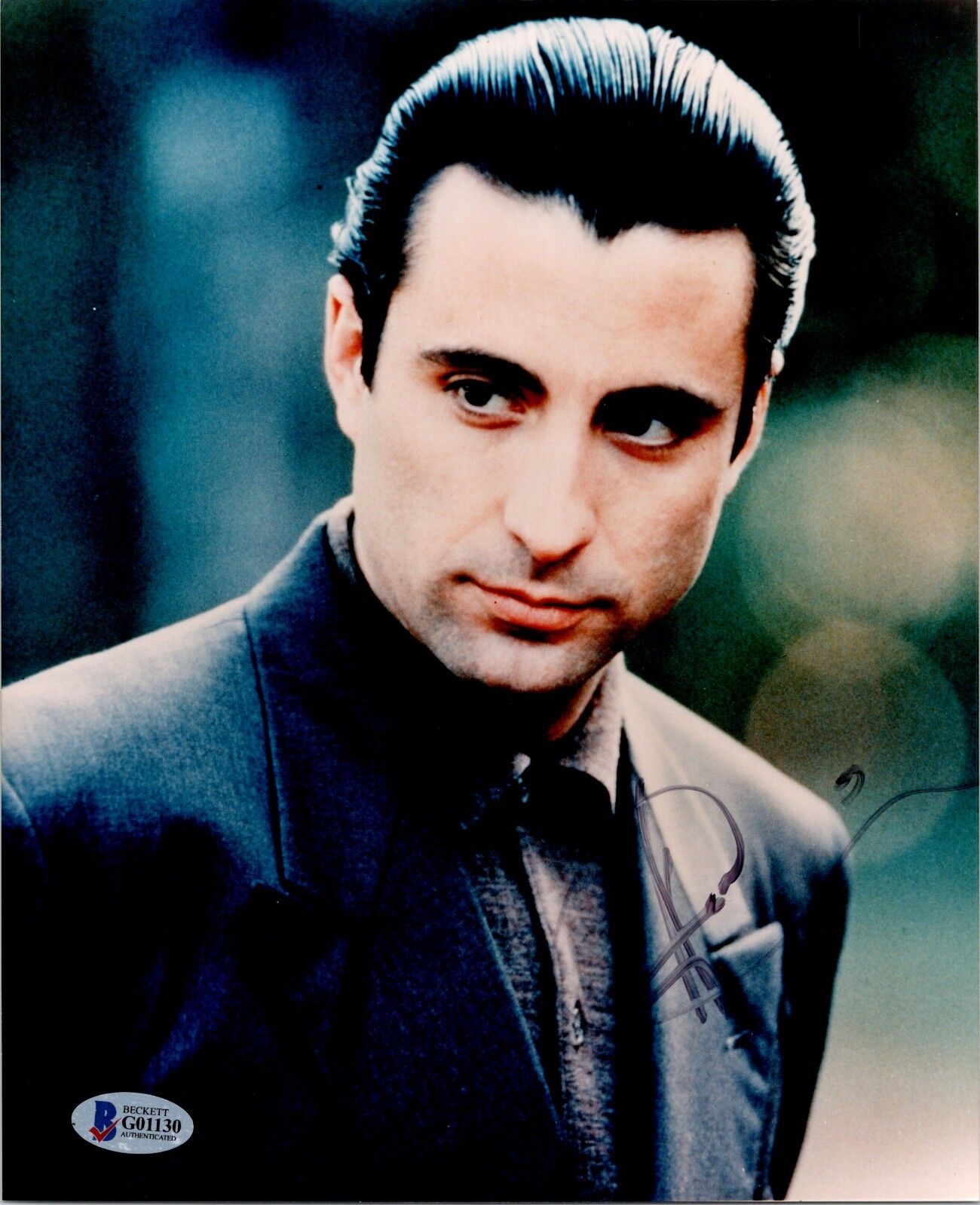 Andy Garcia "Godfather" Autographed 8x10 Photo Beckett Authentication