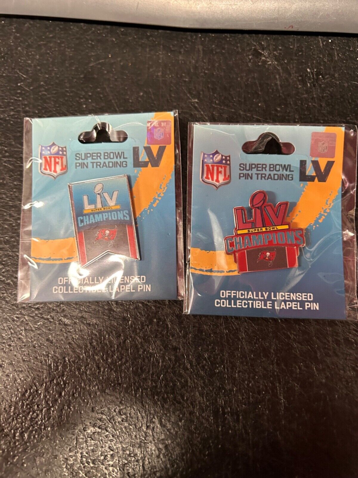 NFL Tampa Bay Buccaneers Super Bowl 55 Champions Pin WinCraft Super Bowl 55 Lot