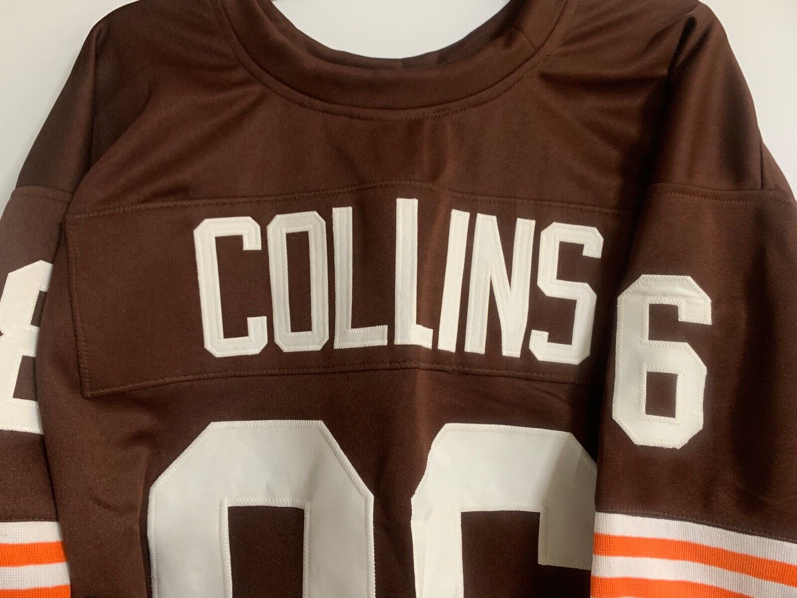 Gary Collins Cleveland Browns Autographed Signed Custom Jersey JSA COA #W986671