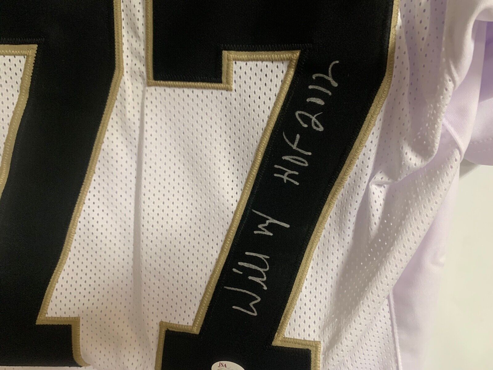 Willie Roaf New Orlean Saints Autographed Signed Custom Jersey JSA COA #WP353540