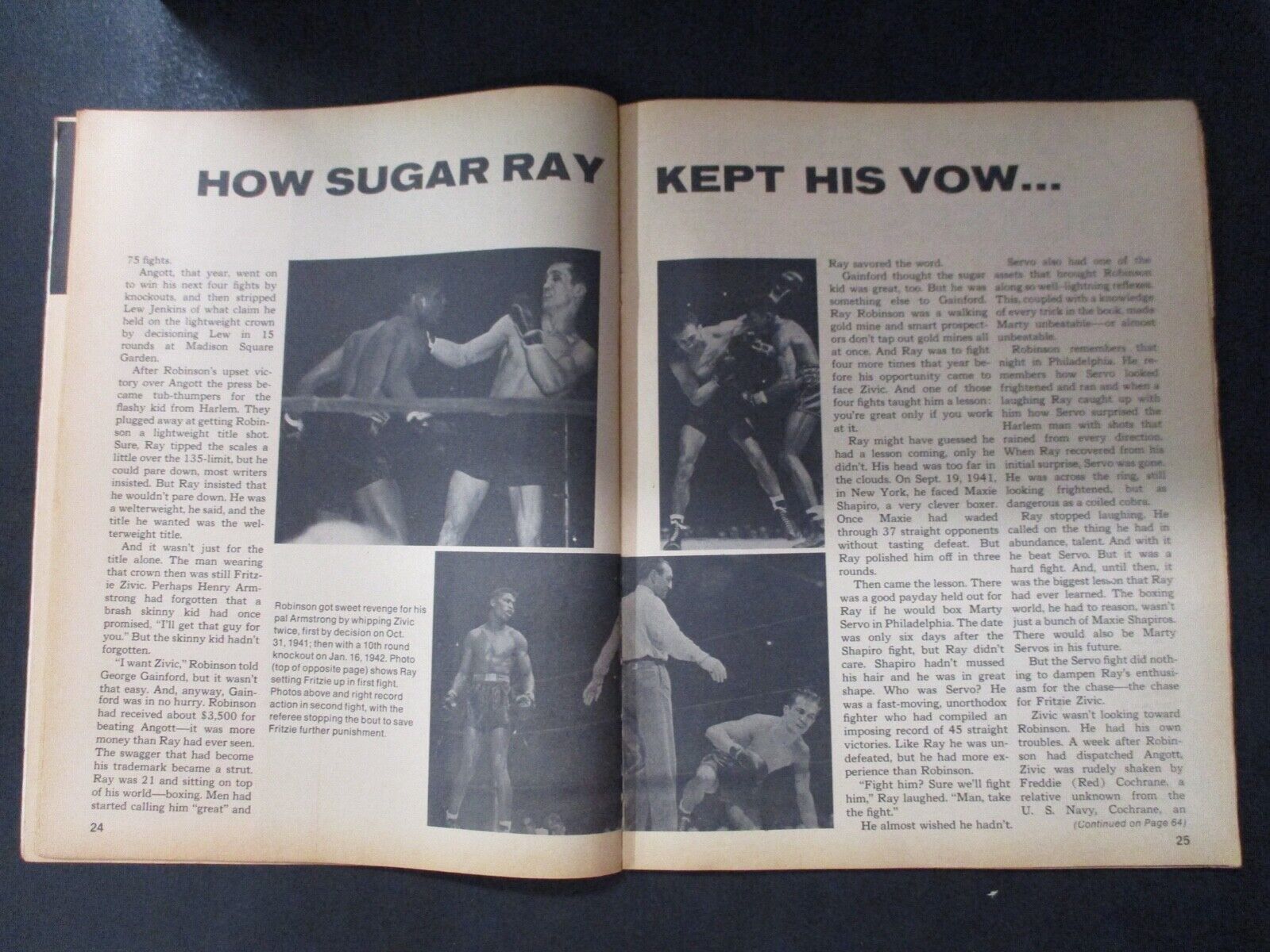 International Boxing Vintage Magazine October 1968 Jack Dempsey Frazier VG