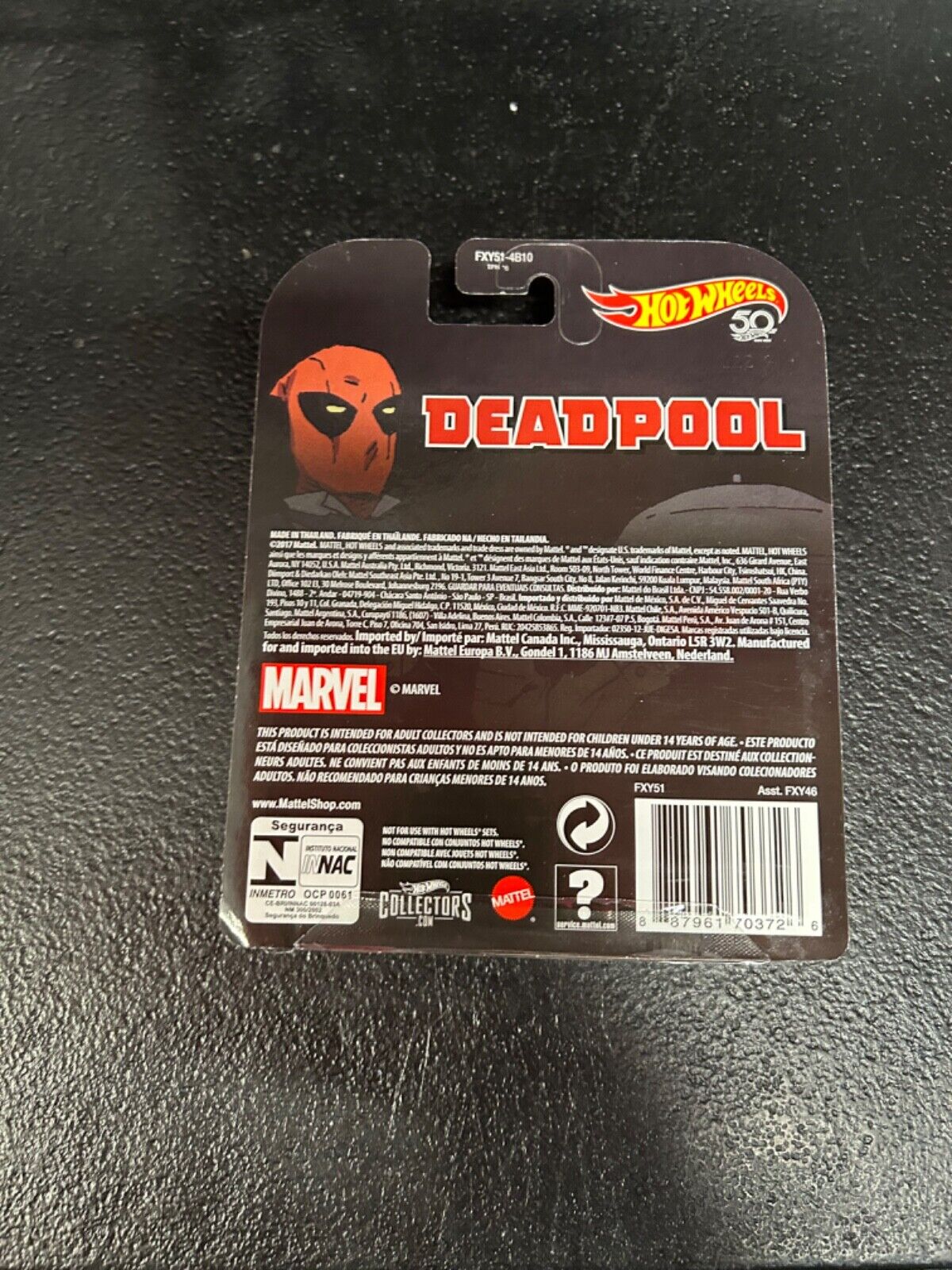 Hot Wheels Retro Entertainment Deadpool Chimichanga Truck