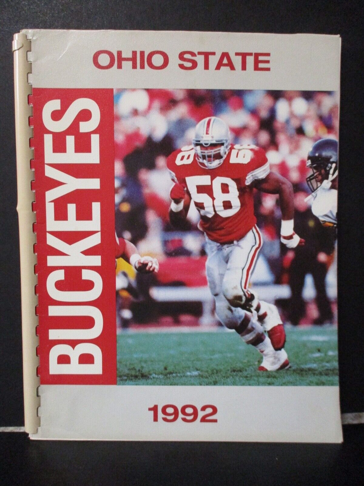 Ohio State Buckeyes 1992 Media Guide NCAA Sports Excellent Condition