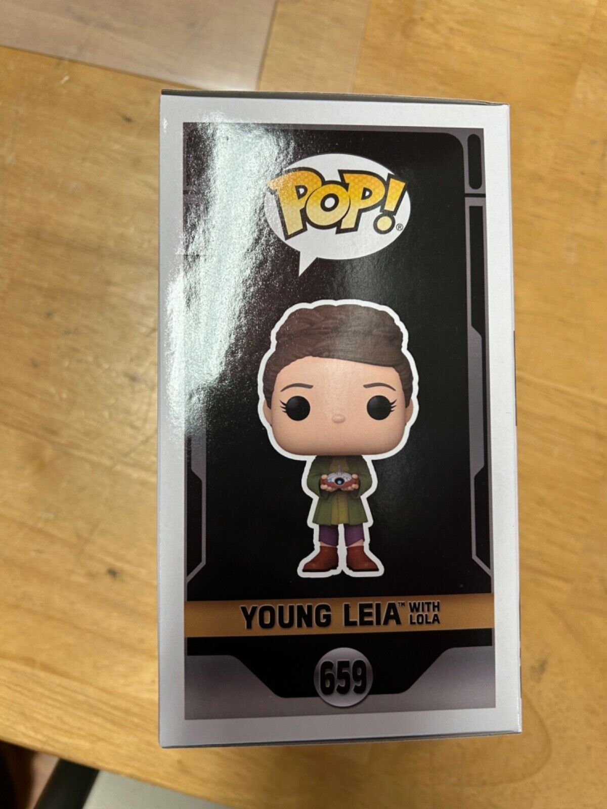 Vivien Lyra Blair Autographed Young Leia with Lola Funko Pop #512 JSA COA SDCC B