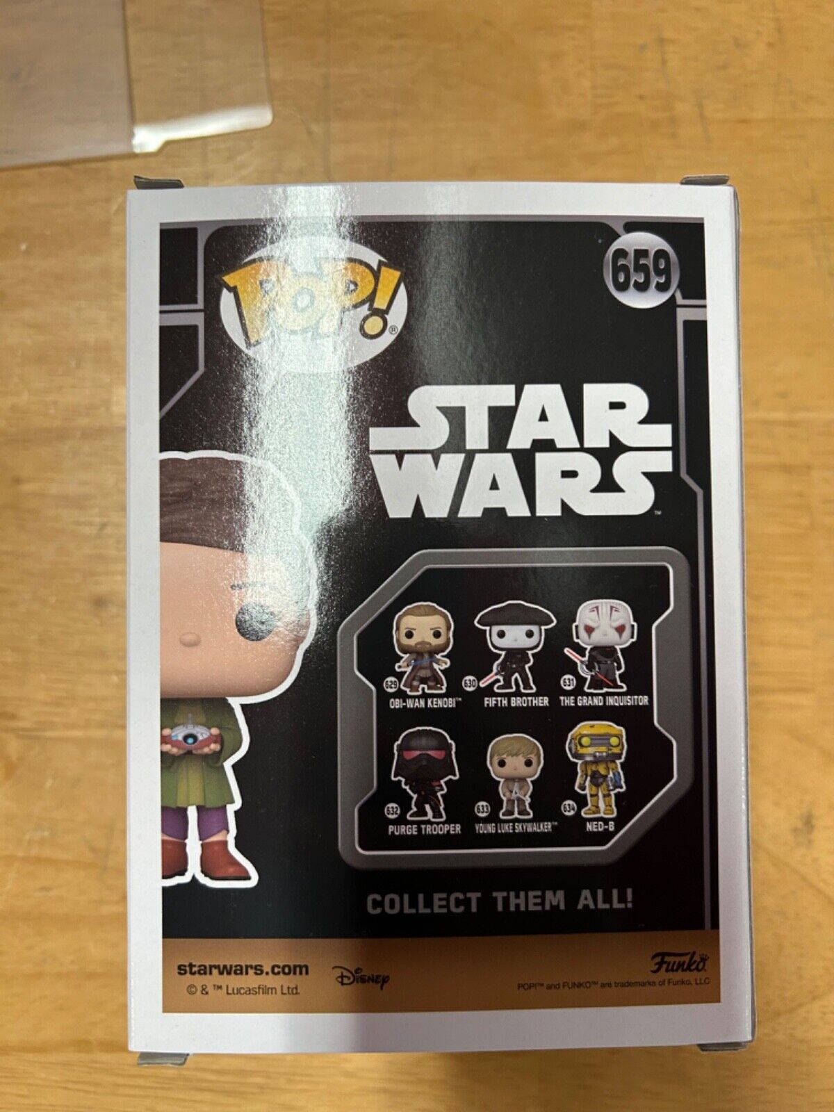 Vivien Lyra Blair Autographed Young Leia with Lola Funko Pop #512 JSA COA SDCC B