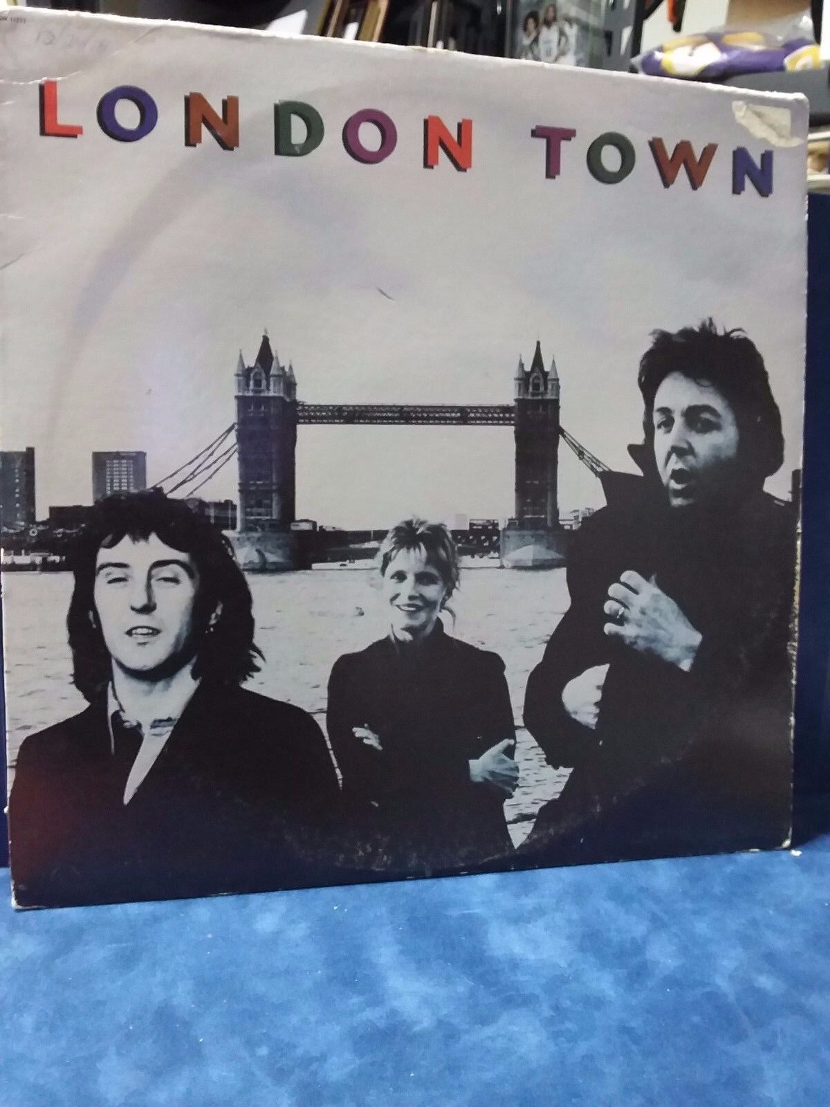 PAUL McCARTNEY and WINGS LP London Town 1978 Capitol