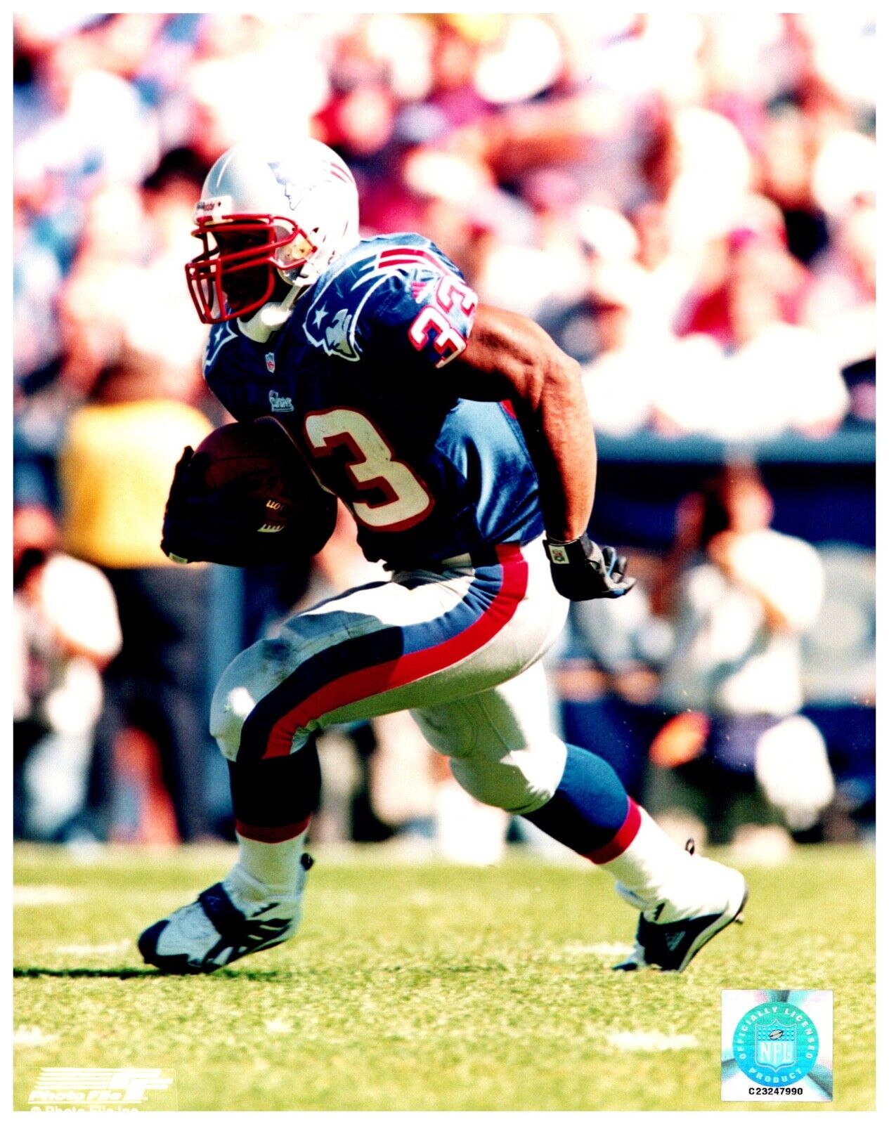 Kevin Faulk New England Patriots Unsigned 8x10 Sports Photo A W/ NFL Hologram