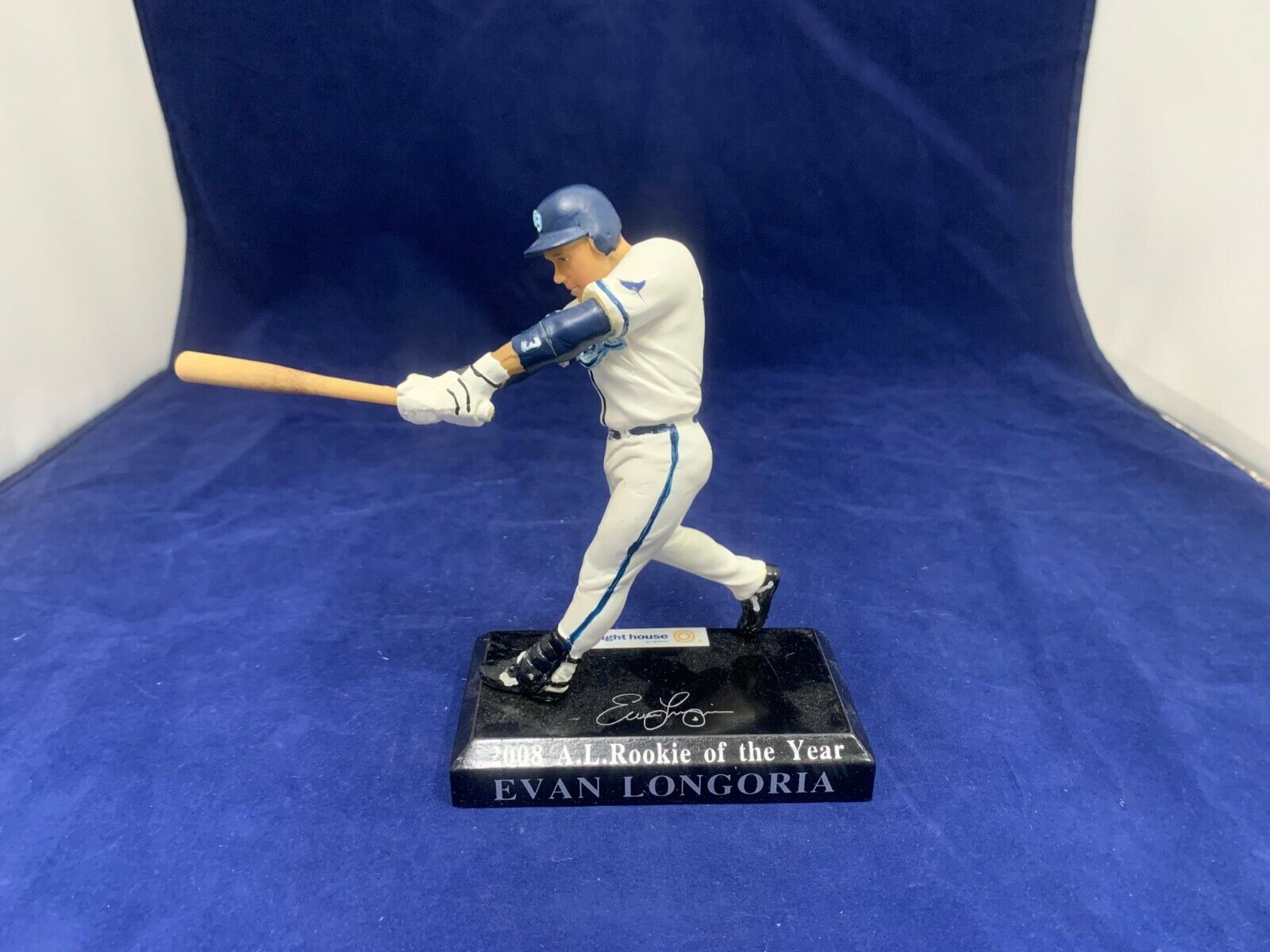 Tampa Bay Rays Evan Longoria 2008 AL Rookie of the Year Figurine New in Box