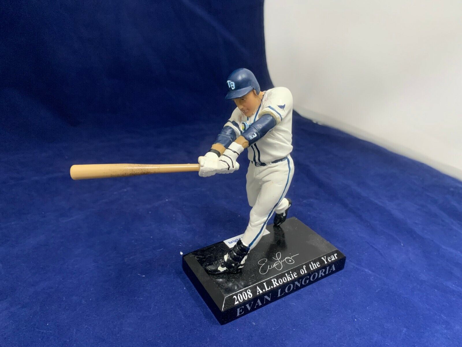 Tampa Bay Rays Evan Longoria 2008 AL Rookie of the Year Figurine New in Box