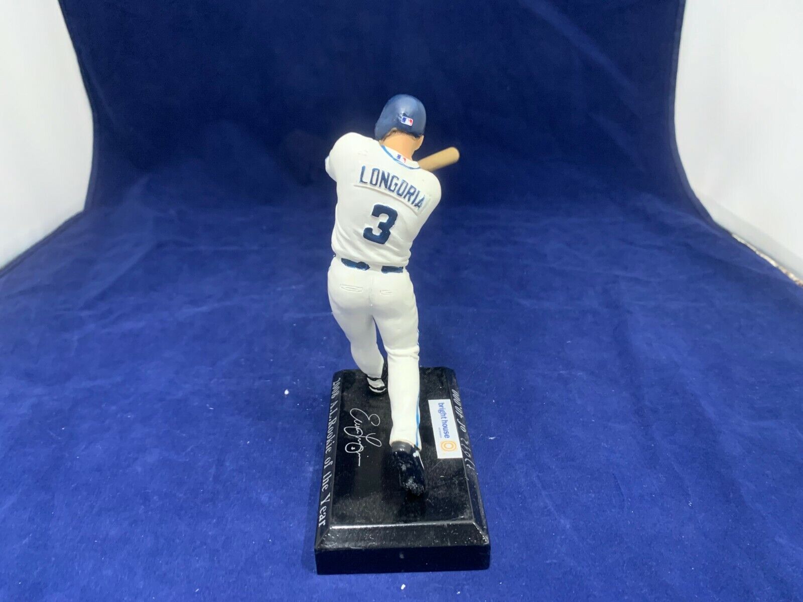 Tampa Bay Rays Evan Longoria 2008 AL Rookie of the Year Figurine New in Box