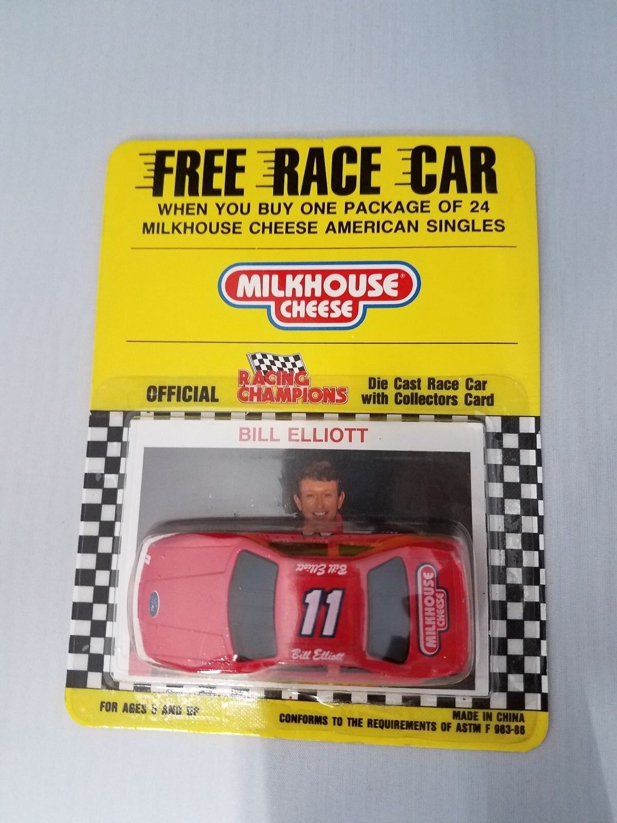 NASCAR Racing Champions #11 Bill Elliott Milk House Coffee Die Cast