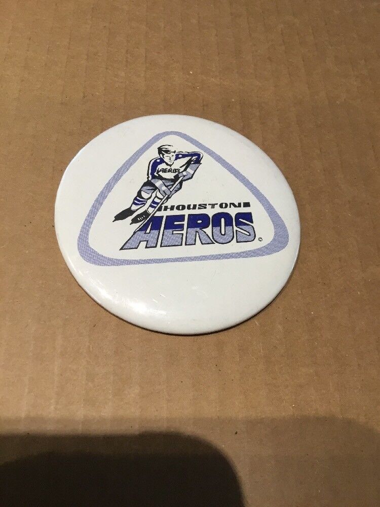 1974 Houston Aeros WHA 31/2 Inch Pin