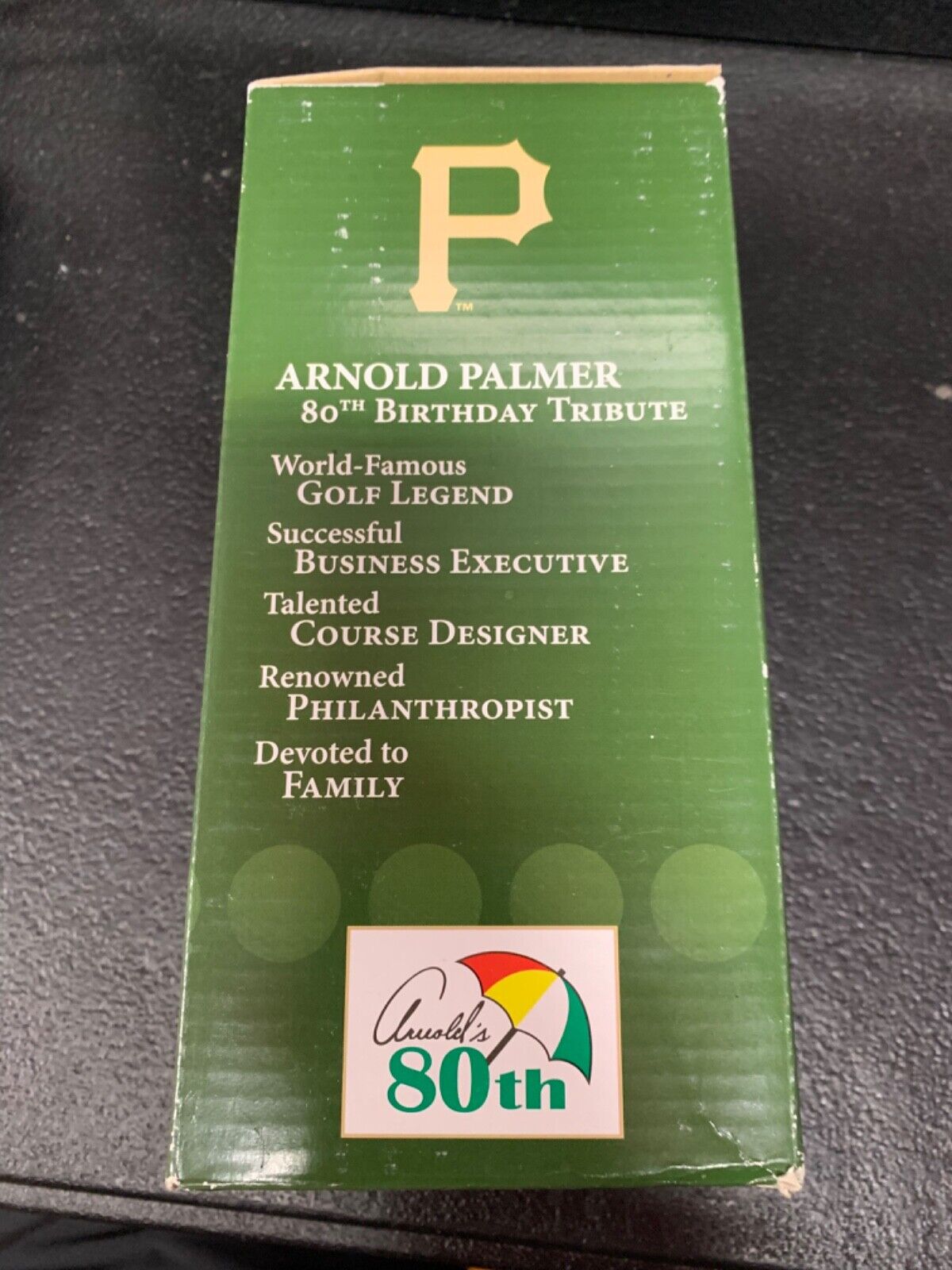 PNC Park Exclusive Arnold Palmer Bobble Head 80th