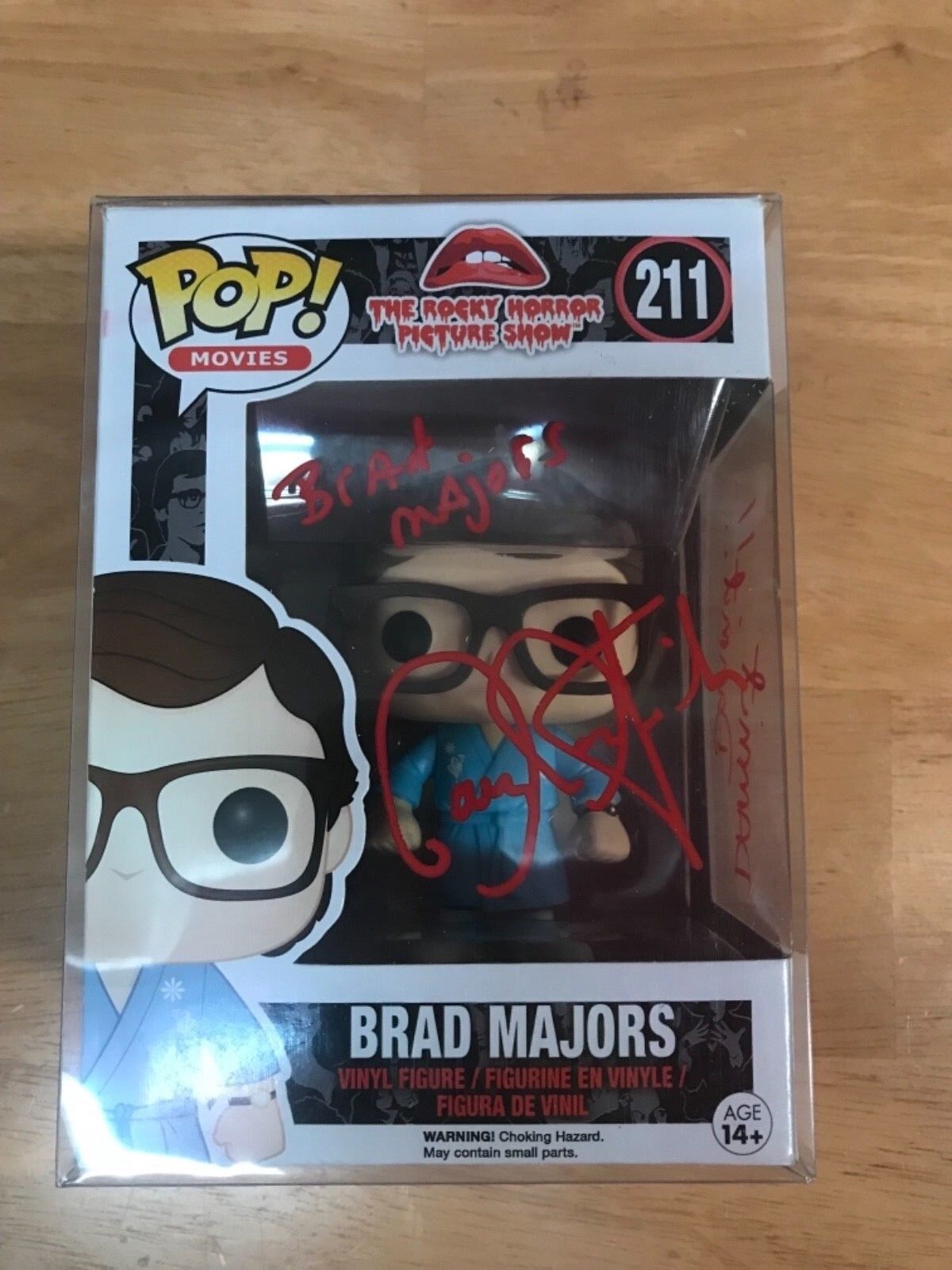 Funko Pop Barry Bostwick “Brad Majors” Rocky Horror Pic Show Autograph COA