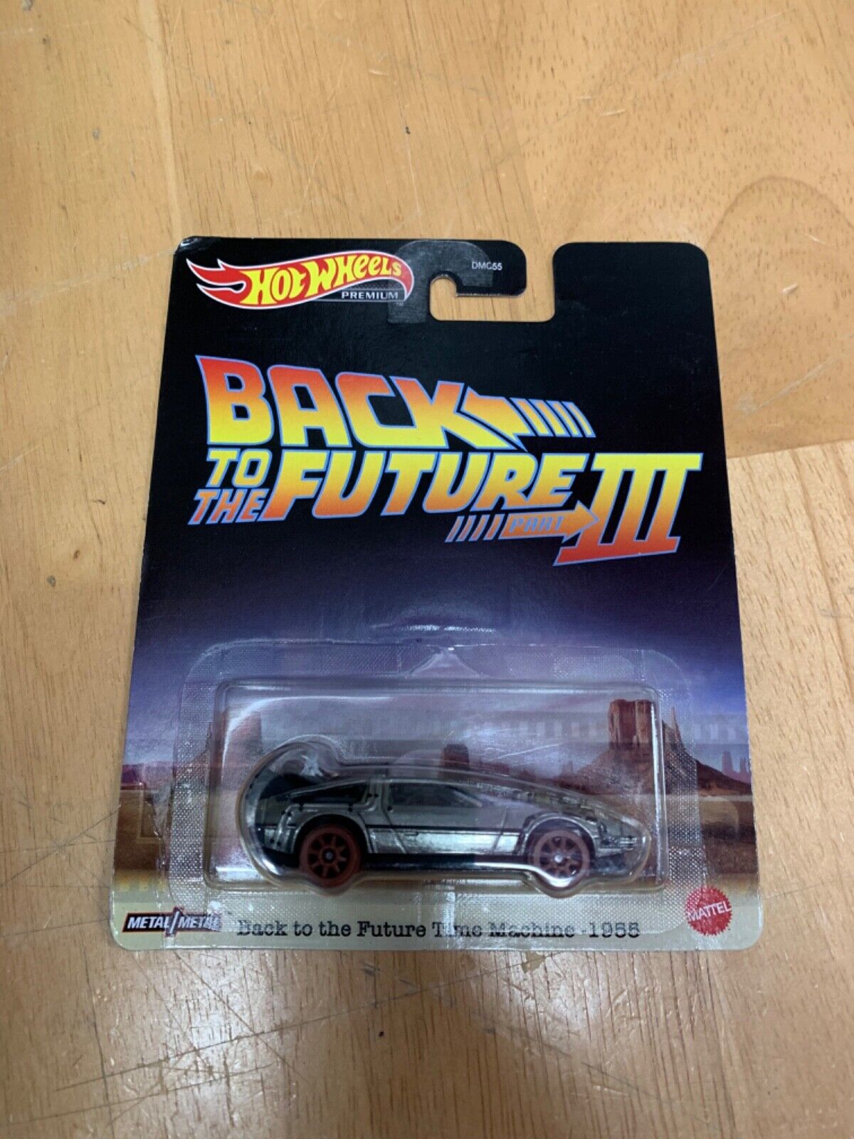 Hot Wheels Retro Entertainment Back to the Future 3 Time Machine 1955