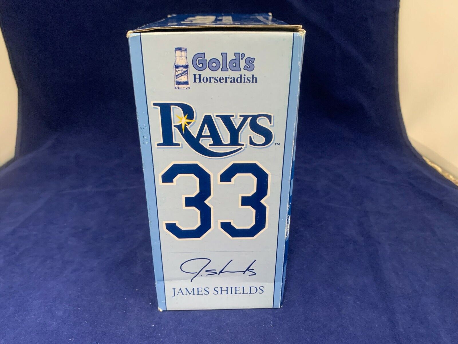 James Shield Tampa Bay Rays Limited Edition Figurine 03367/10,000 New in Box