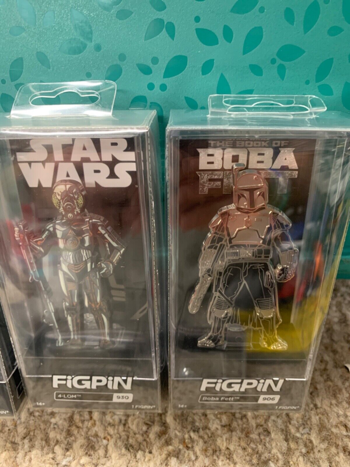 Star Wars Celebration Anaheim 2022 FiGPiN Exclusive Set Of 7 FIGPIN SW