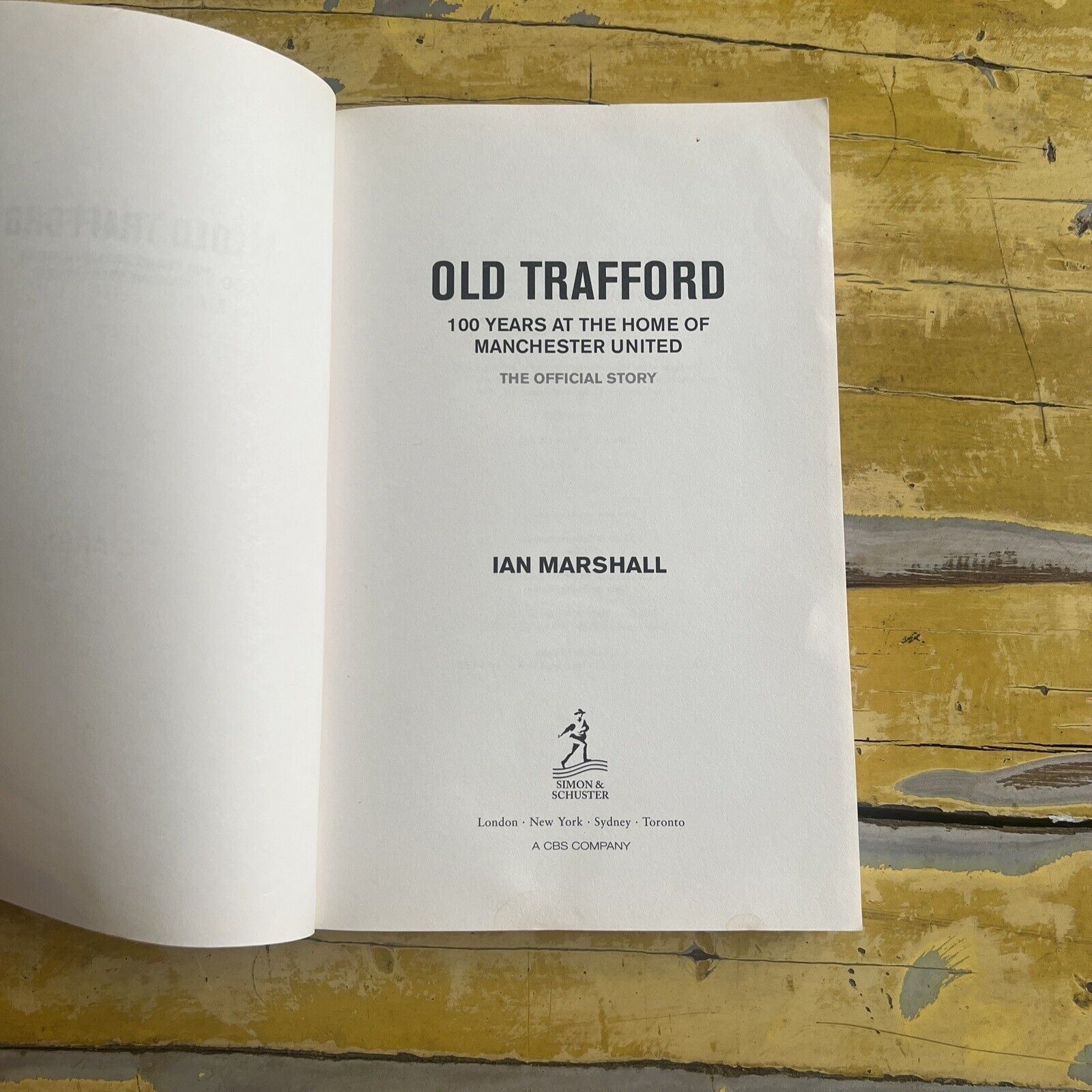 Old Trafford 100 Years At The Home Of Manchester United Book By Ian Marshall