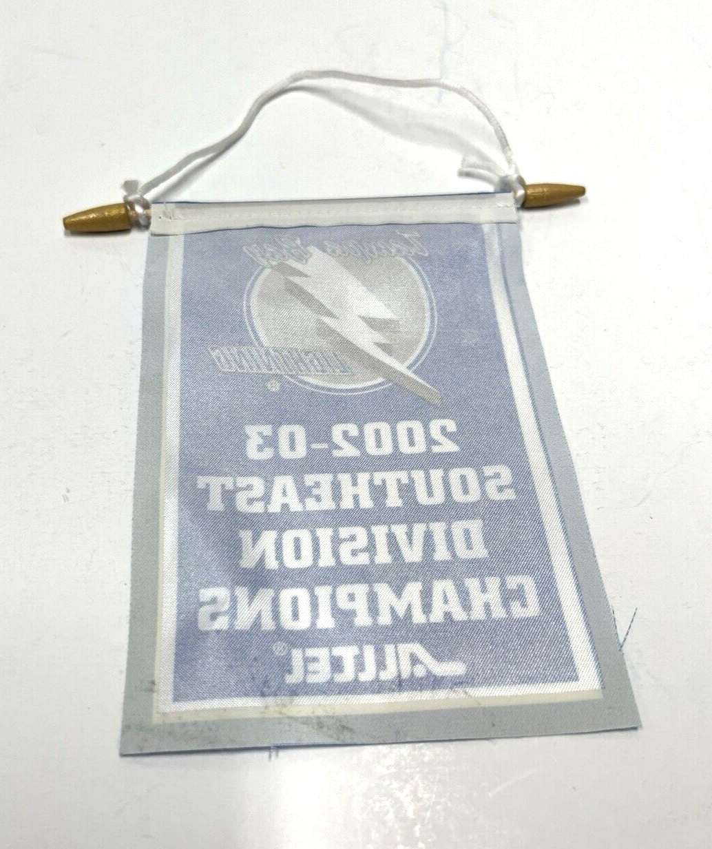 Tampa Bay Lightning 2002-2003 NHL Southeast Division Champions Mini Banner