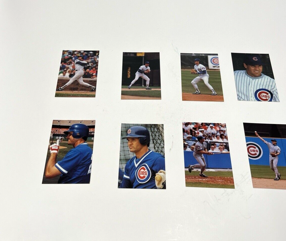 1991 Ryne Sandberg Chicago Cubs Barry Colla Postcards MLB Licensed Set of 8