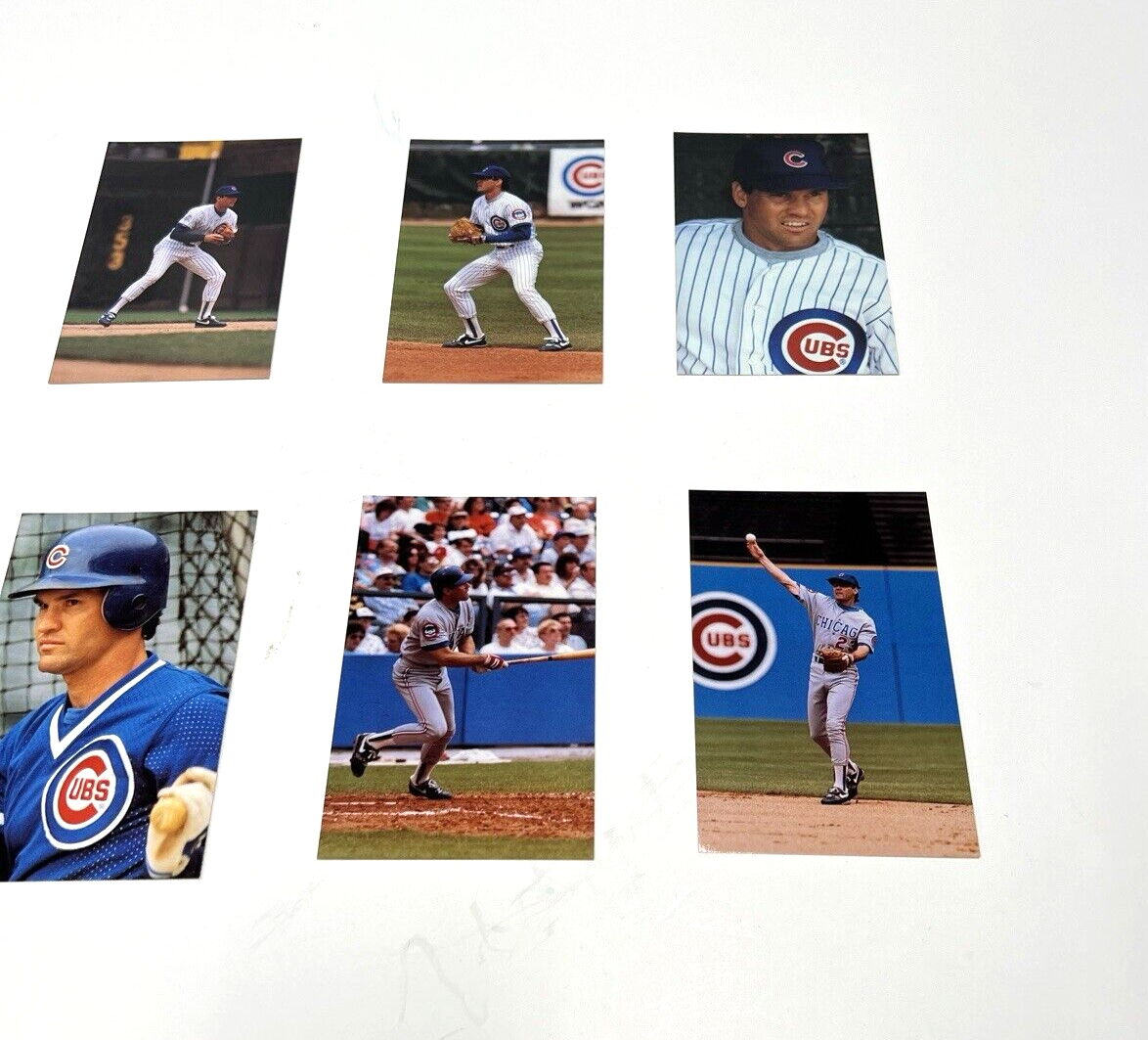 1991 Ryne Sandberg Chicago Cubs Barry Colla Postcards MLB Licensed Set of 8