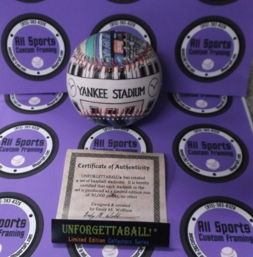 Unforgettaball Limited Edition Yankees Stadium Baseball