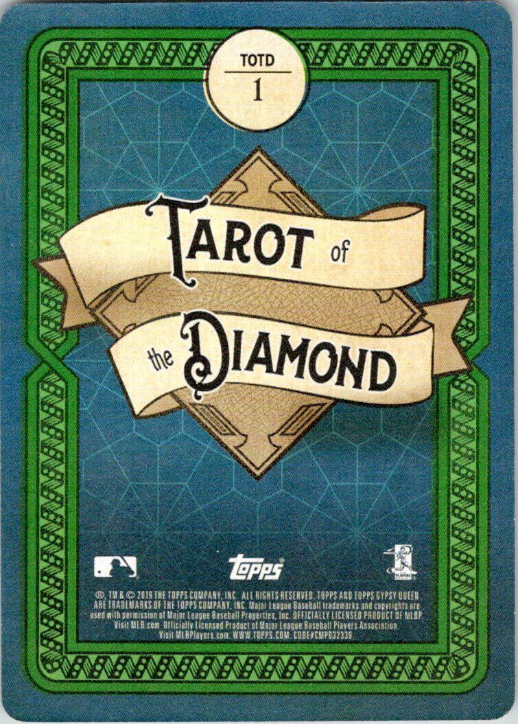 Topps Gypsy Queen 2019 Tarot of the Diamond Ohtani. Stanton, Kluber, Kimbrel 4