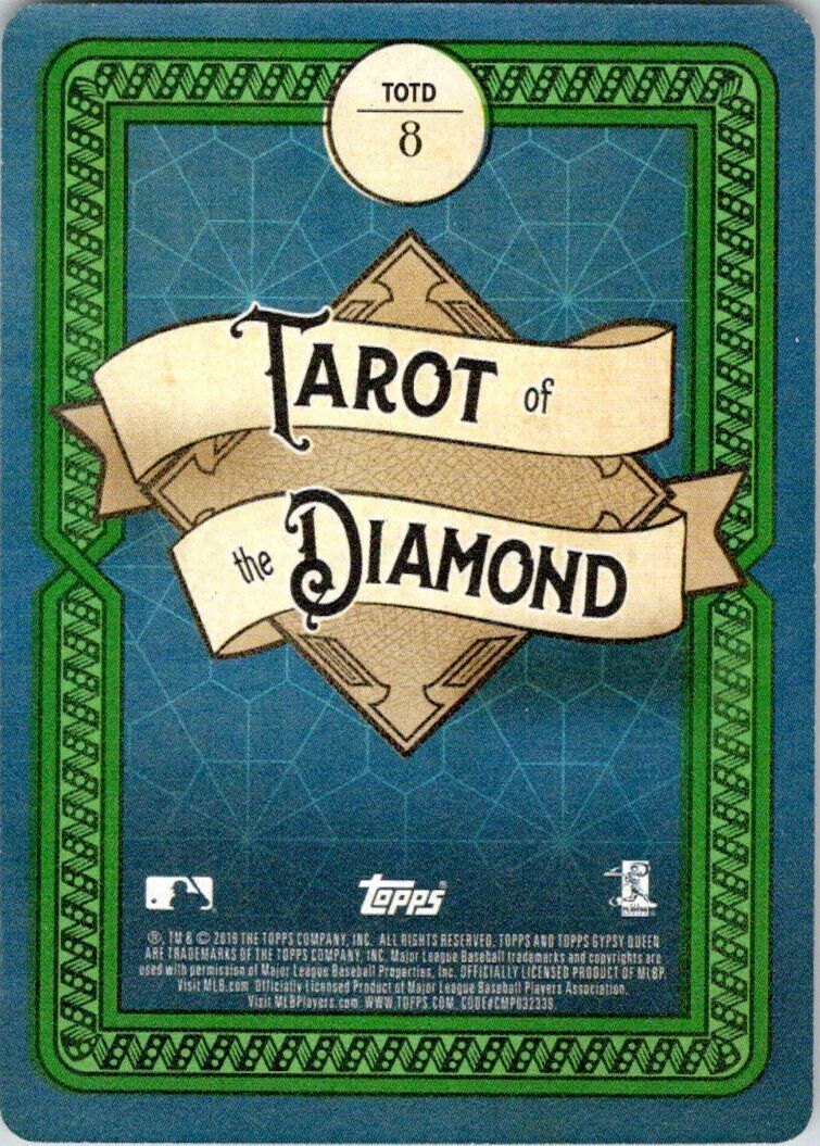 Topps Gypsy Queen 2019 Tarot of the Diamond Ohtani. Stanton, Kluber, Kimbrel 4