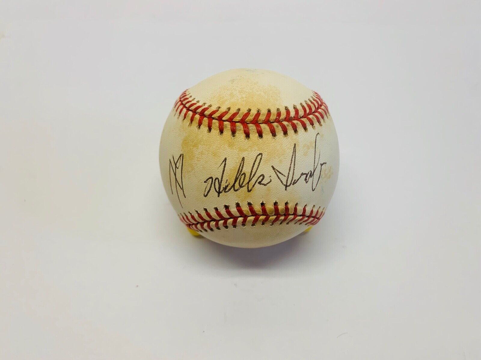 Hideki Irabu autographed signed Baseball JSA K61442 New York Yankees D2011