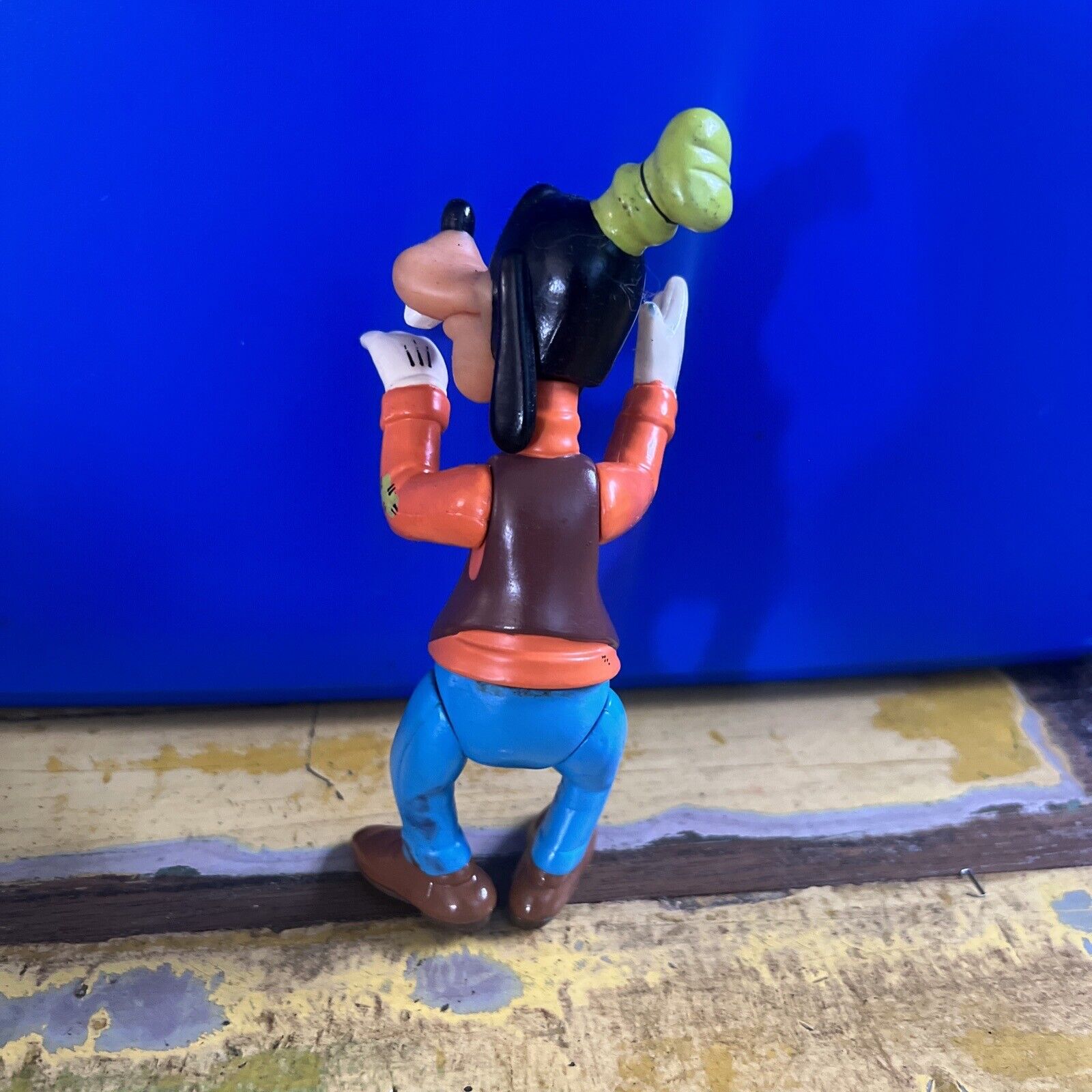 Walt Disney Goofy Adjustable Figure Size 2x6 Inches Arms Legs And Head Move