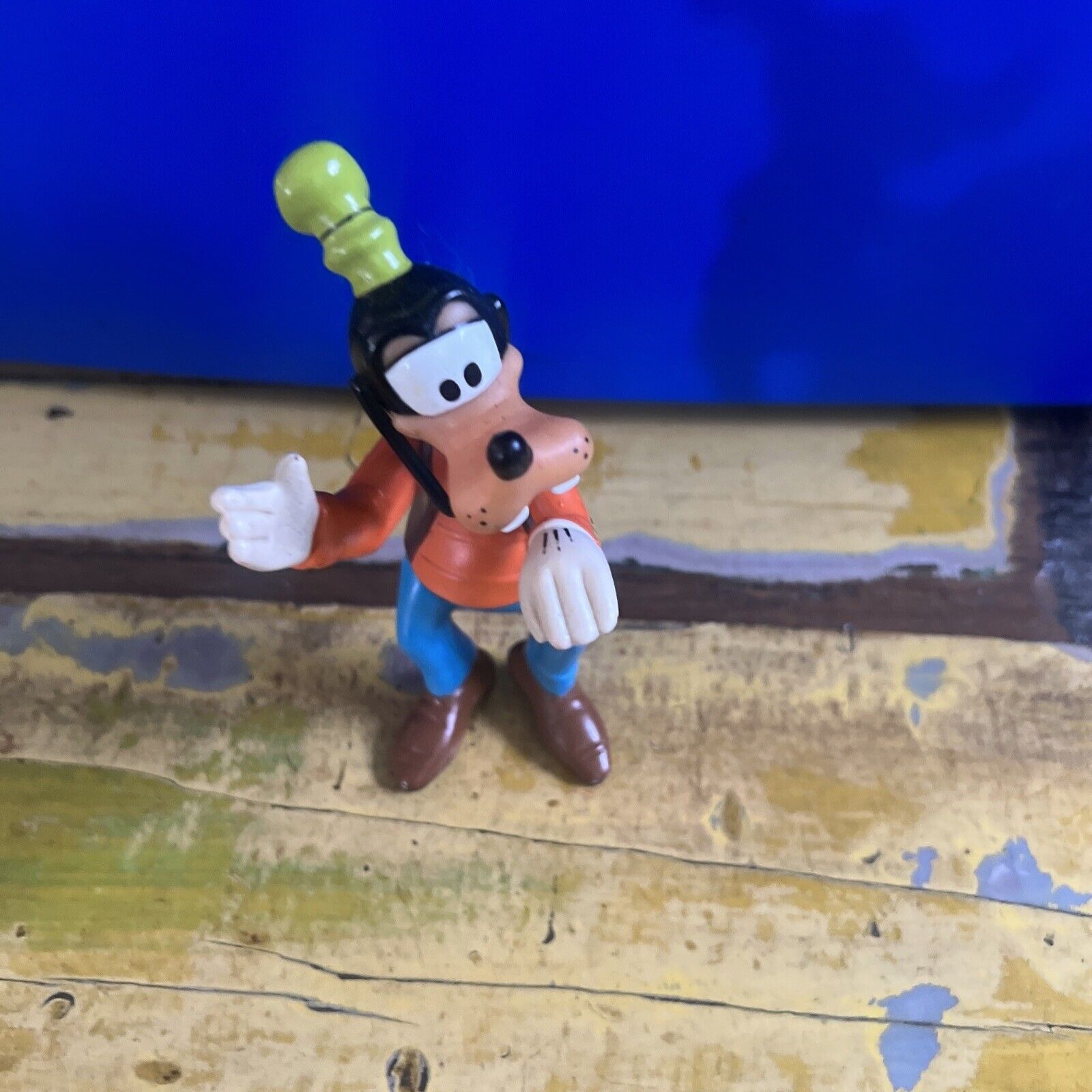 Walt Disney Goofy Adjustable Figure Size 2x6 Inches Arms Legs And Head Move