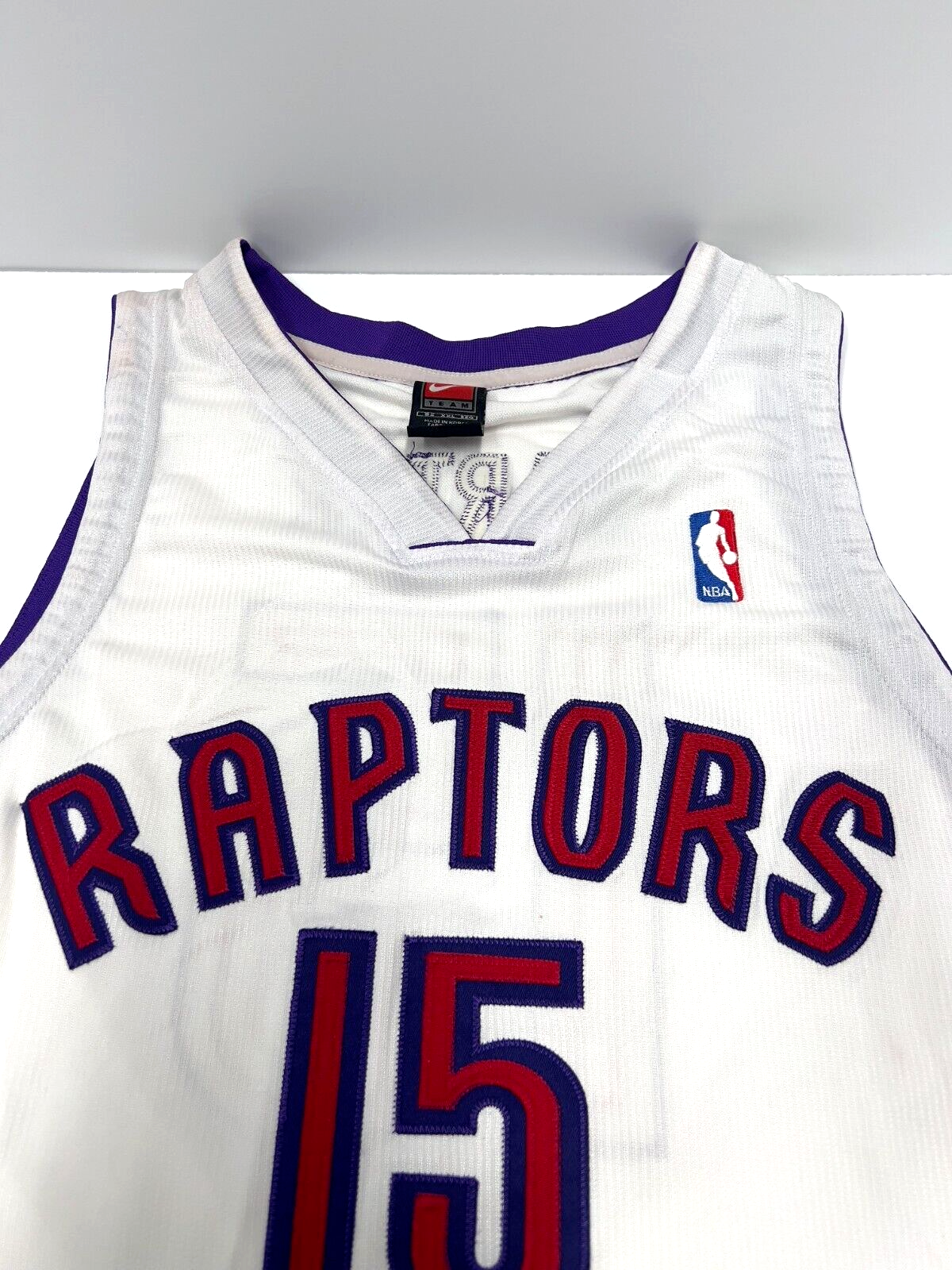 Vince Carter Toronto Raptors Nike Brand XXL Size 52 Jersey Used EXC Condition