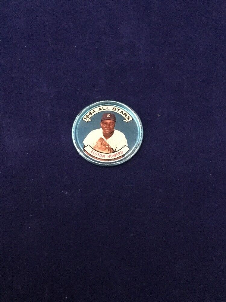 1964 Elston Howard Topps All Star Coin #135 TCG