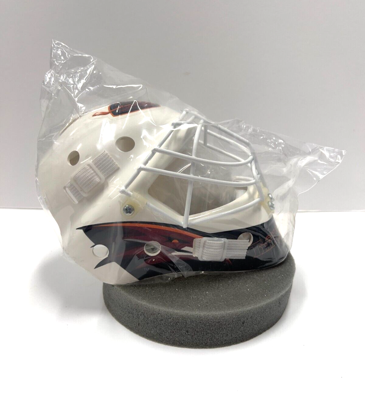 Rare White Atlanta Thrashers Mini Goalie Mask New In Box PC1 Made in Canada