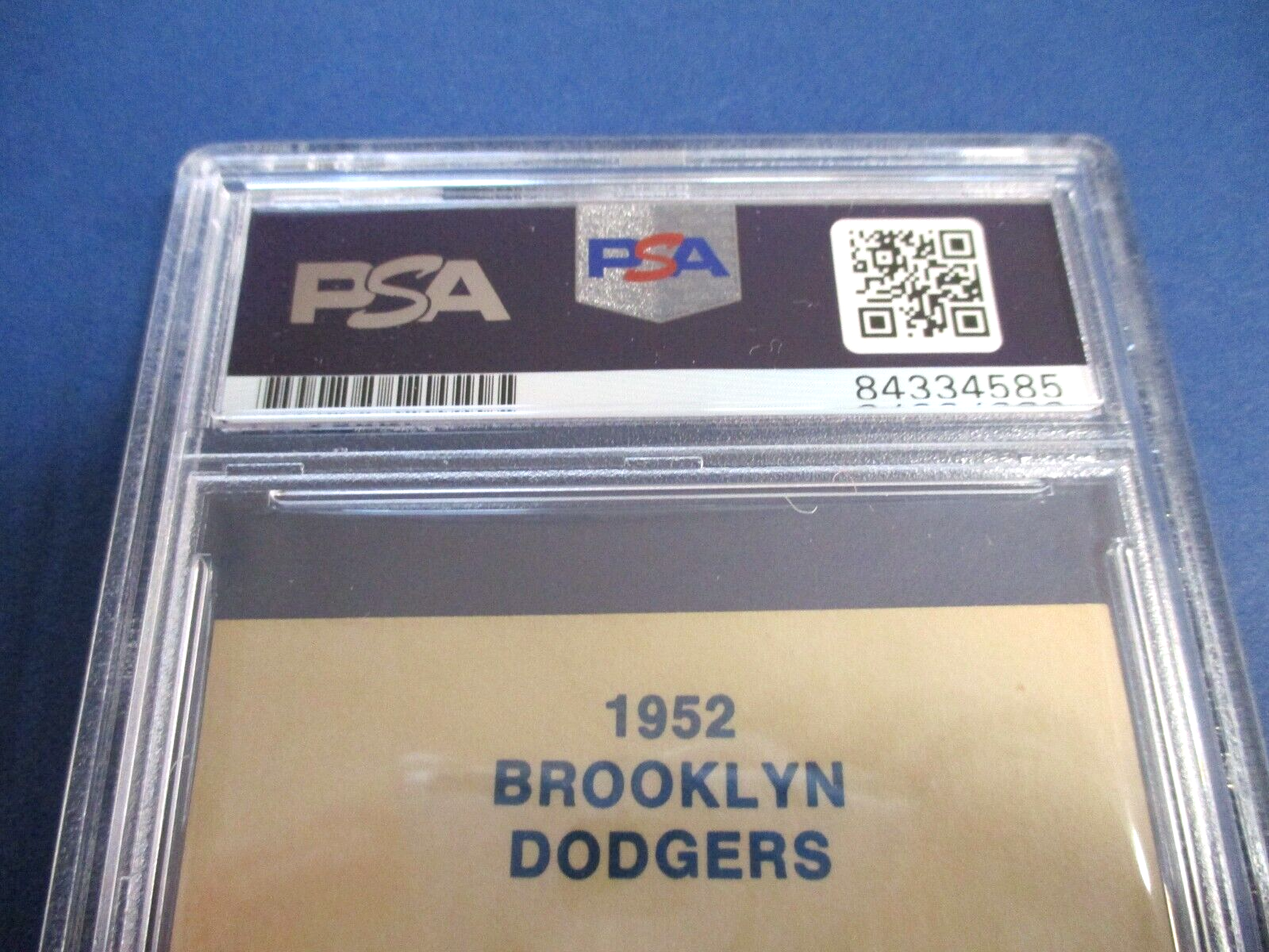 Preacher Roe Brooklyn Dodgers Autographed Signed 1974 TCMA Card PSA Slab Auth.